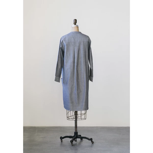 Creative Co Op Cotton Chambray Claire Dress/Tunic Large