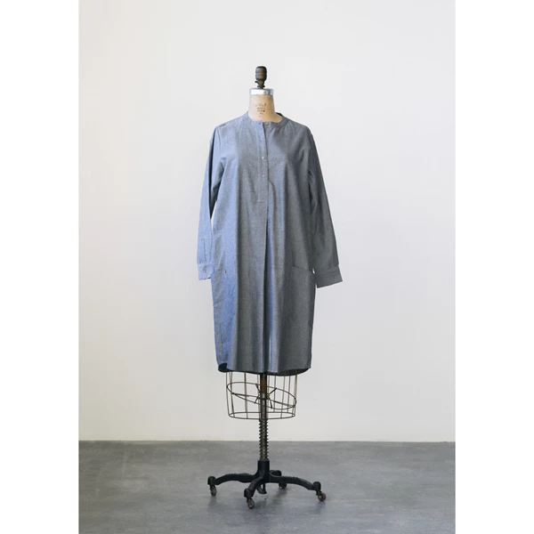 creative co op Cotton Chambray Claire Dress/Tunic Large