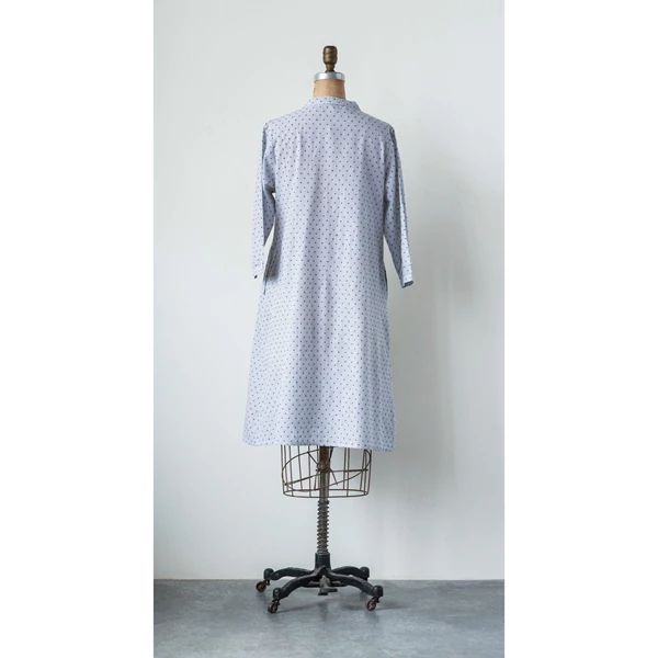 Creative Co Op Cotton Dobby Cathy Dress Extra Small