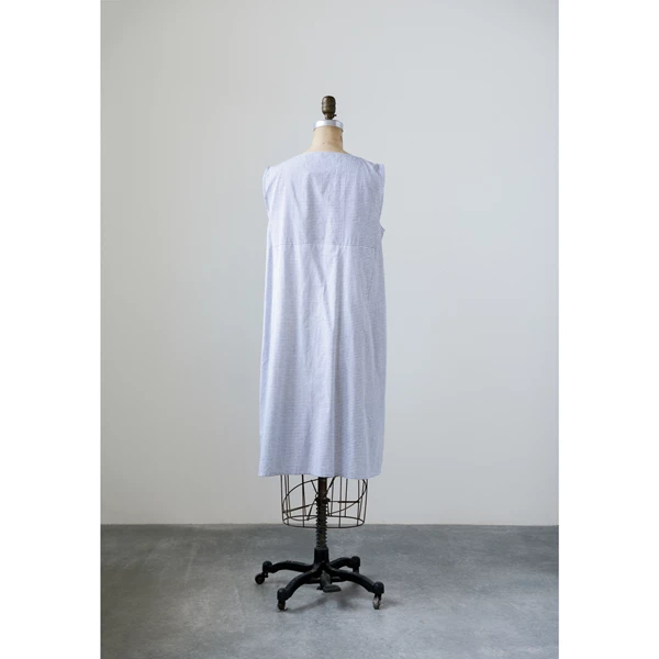 Creative Co Op Cotton Ticking Sarah Dress Extra Large