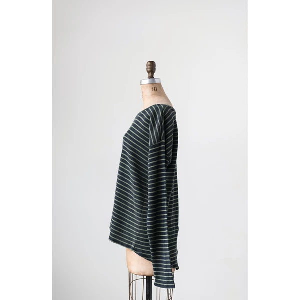 Creative Co Op Cotton Waffle Riley Tee With Cross Back Large