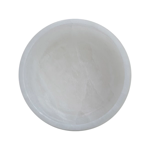 Creative Co Op Alabaster Bowl (Each One Will Vary)