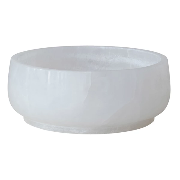 creative co op Alabaster Bowl (Each One Will Vary)