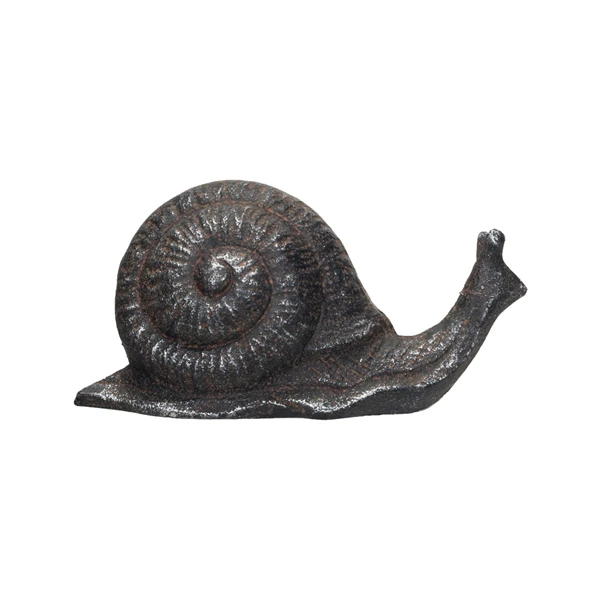 creative co op Cast Iron Snail Rust Finish