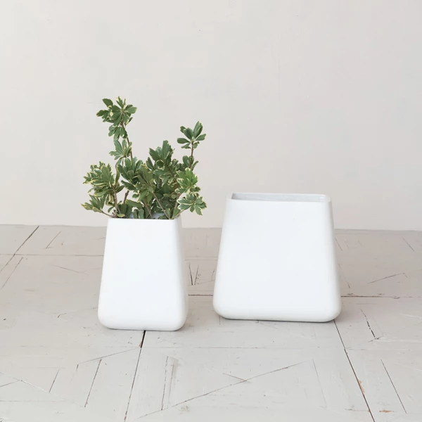 Creative Co Op Cement Composite Planters Set Of 2
