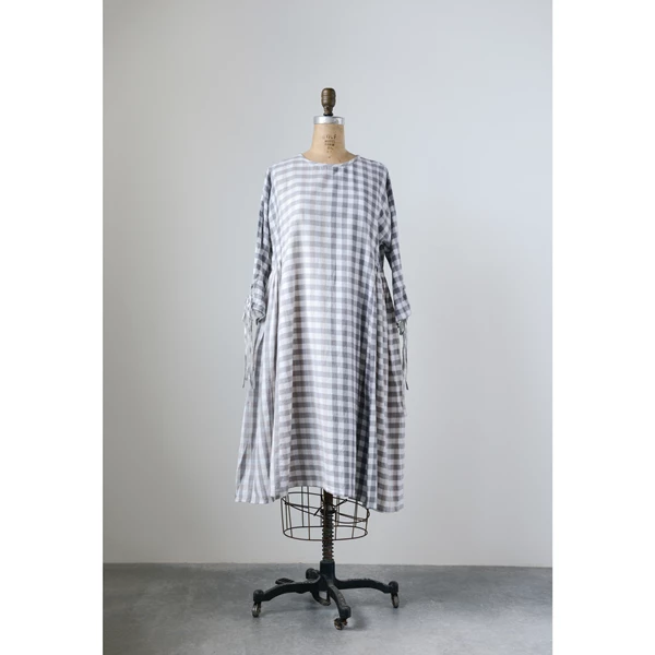 creative co op Cotton Gingham Madie Dress Large