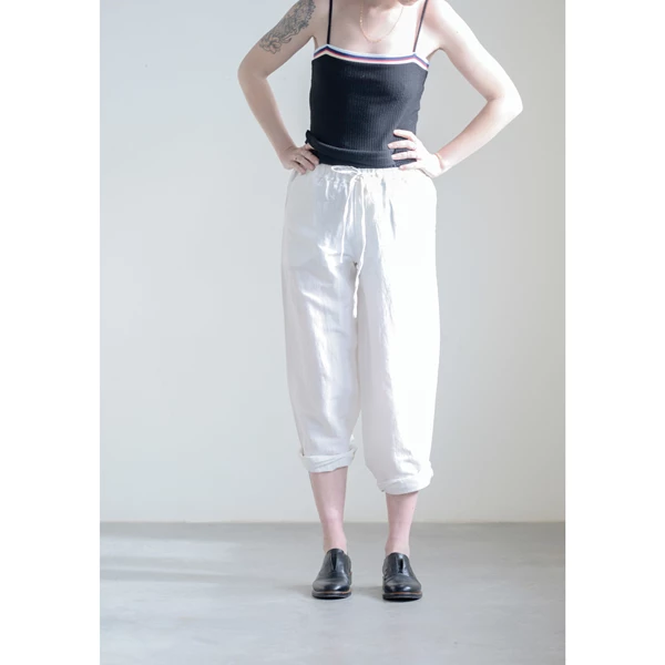 Creative Co Op Cotton Linen Lani Capri Medium