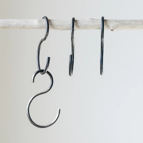 Creative Co Op Hand-Forged Iron S-Hook
