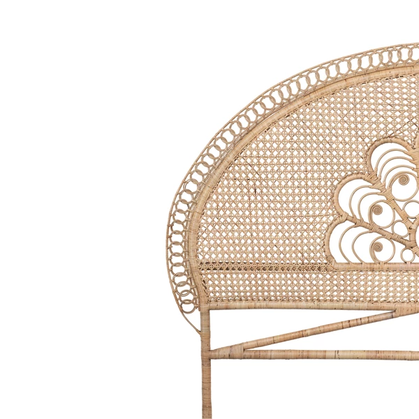 Creative Co Op Handmade Rattan King Size Headboard