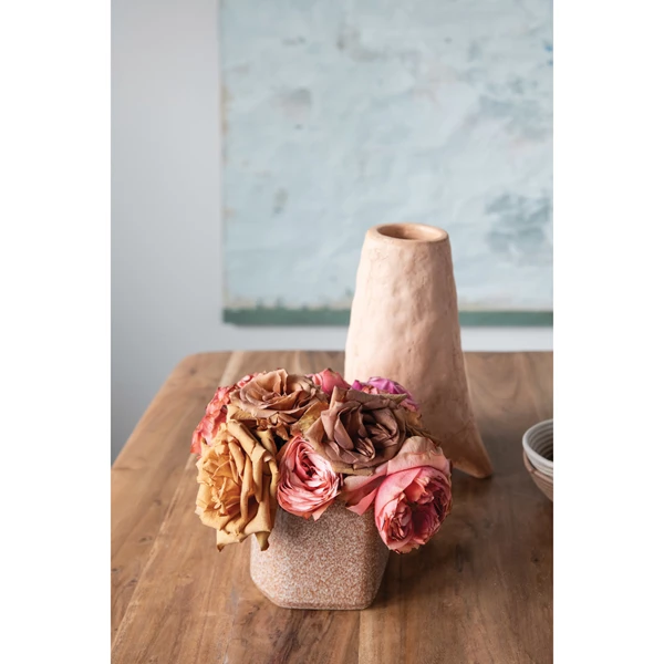 Creative Co Op Handmade Terracotta Vase