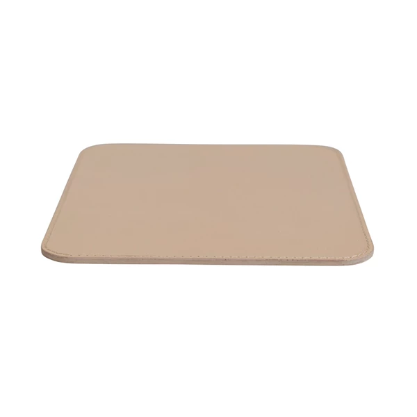 Creative Co Op Leather Mouse Pad Tan Color