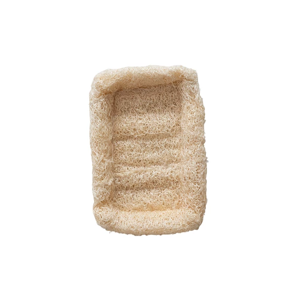 Creative Co Op Loofah Container Natural