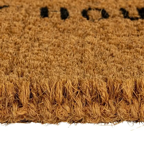 Creative Co Op Natural Coir Doormat "HAPPY HOUSE"