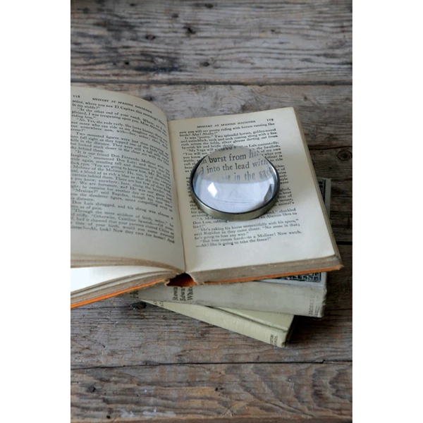 Creative Co Op Paperweight/Magnifying Glass