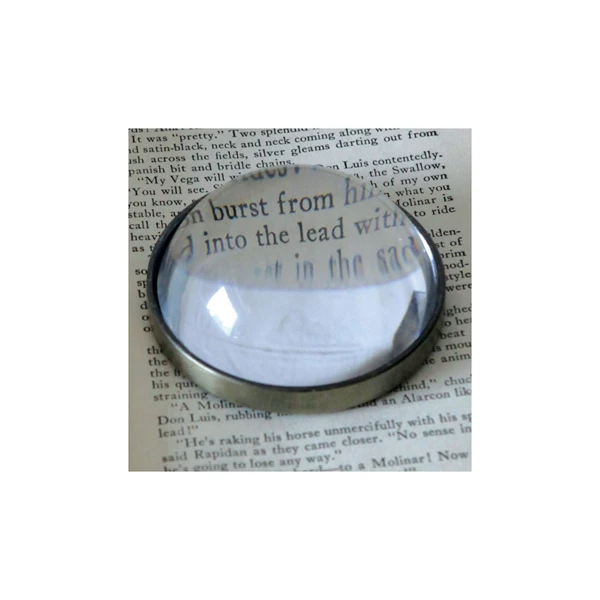 Creative Co Op Paperweight/Magnifying Glass