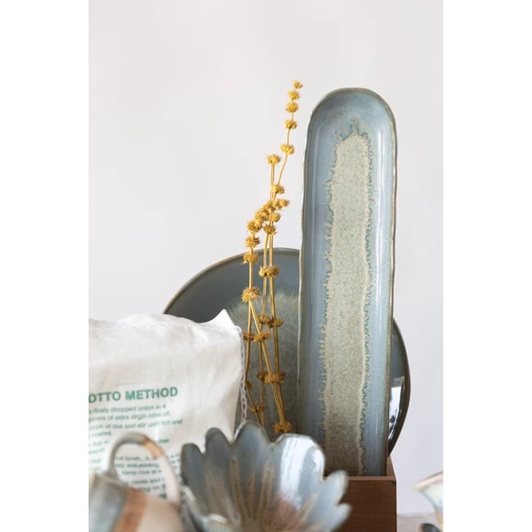 Creative Co Op Porcelain Flower Bowl With Glaze