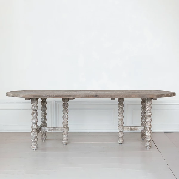 Creative Co Op Reclaimed Wood Table Whitewashed KD