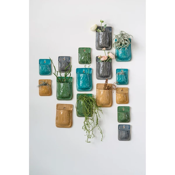 Creative Co Op Terra-cotta Wall Planter 4 Colors