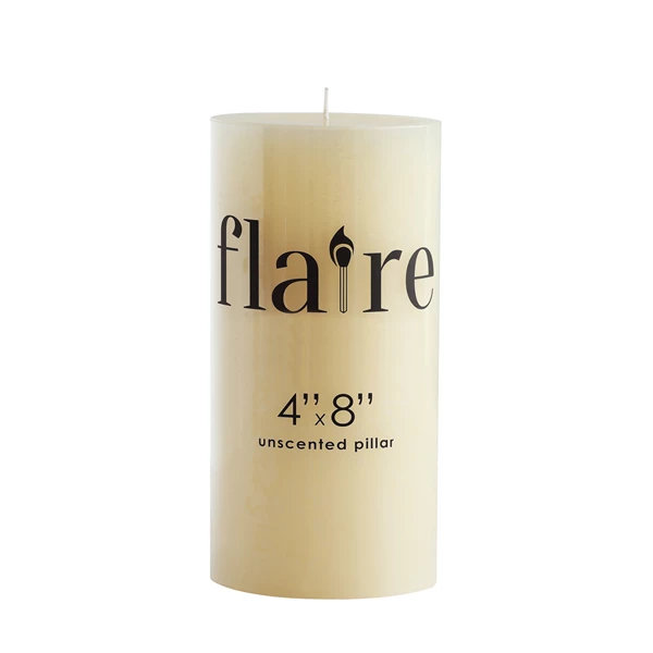 creative co op Unscented Pillar Candle