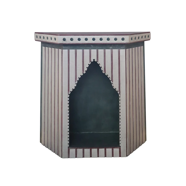 creative co op Decorative Painted Fireplace Mantel (Each One Will Vary)