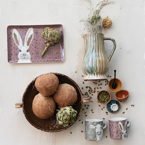 Creative Co Op Decorative Terra-cotta Pitcher/Vase (Each Will Vary)