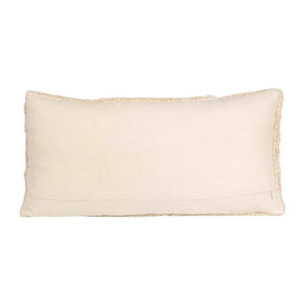 Creative Co Op Fabric Tufted Indoor/Outdoor Lumbar Pillow "LOVE"