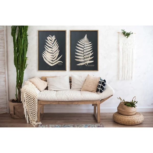 Creative Co Op Framed Wall Decor With Fern Leaf 2 Styles