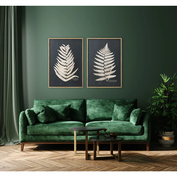 Creative Co Op Framed Wall Decor With Fern Leaf 2 Styles