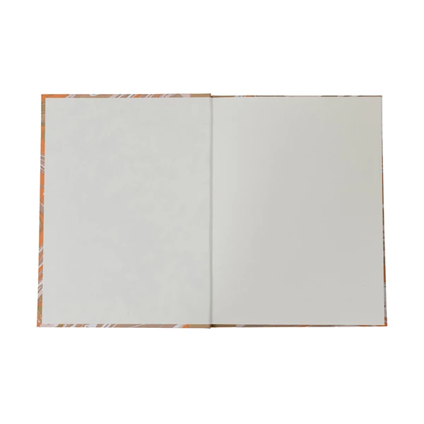 Creative Co Op Handmade Recycled Marbled Paper And Cardboard Hard Cover Notebook