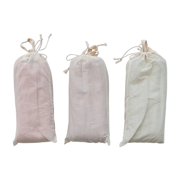 Creative Co Op Hot/Cold Wrap Filled With Natural Lentils In Bag 3 Colors