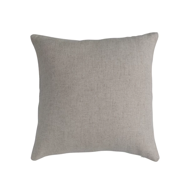 Creative Co Op Linen Blend Printed Pillow "The Kissing Booth Is Closed" ©