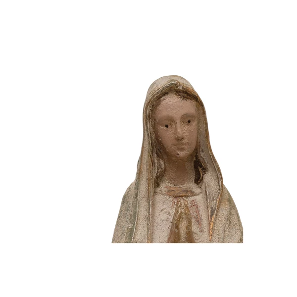 Creative Co Op Magnesia Vintage Reproduction Virgin Mary Statue