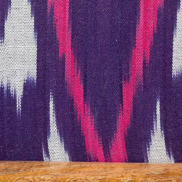 Creative Co Op Mango Wood Framed Found Cotton Ikat Wall Décor Multi Color (Each One Will Vary)