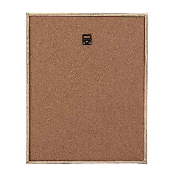 Creative Co Op MDF Framed Glass Wall Décor W/ Vase & Leaves