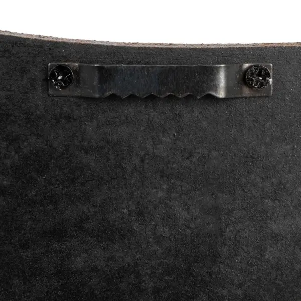 Creative Co Op MDF Vintage Reproduction Wall Décor Distressed Finish Red & Cream Color