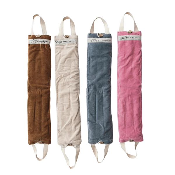 creative co op Microwaveable Hot/Cold Neck Wrap Filled w/ Lentils & Lavender 4 Styles