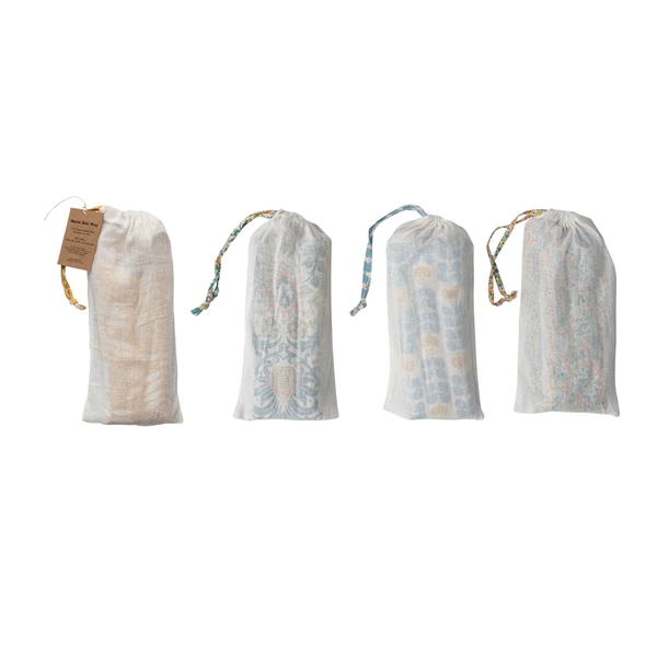 Creative Co Op Microwaveable Hot/Cold Neck Wrap W/ Cotton Cover 4 Styles