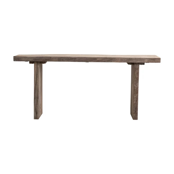 creative co op Reclaimed Wood Console Table KD (Each One Will Vary)