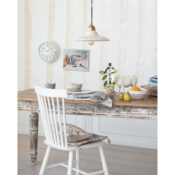 Creative Co Op Reclaimed Wood Vintage Reproduction Farmhouse Dining Table KD