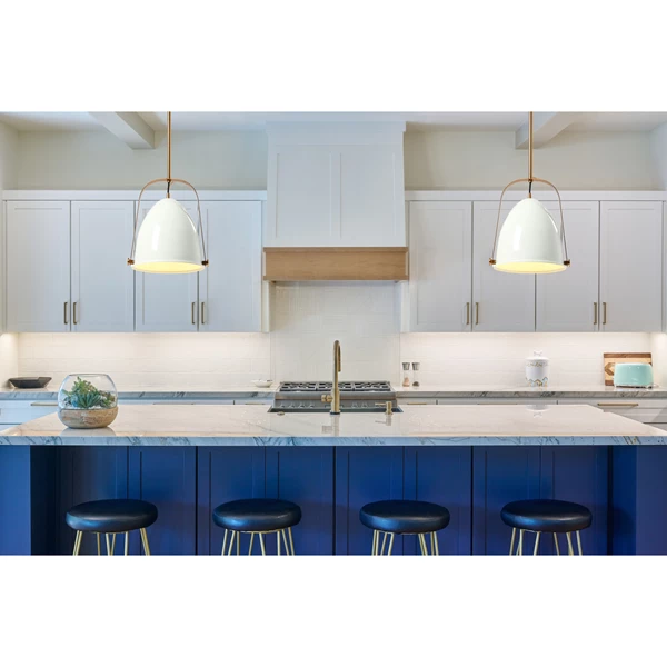 Creative Co Op Robert Stevenson Lighting Zelda - 2-Tone Metal Ceiling Light