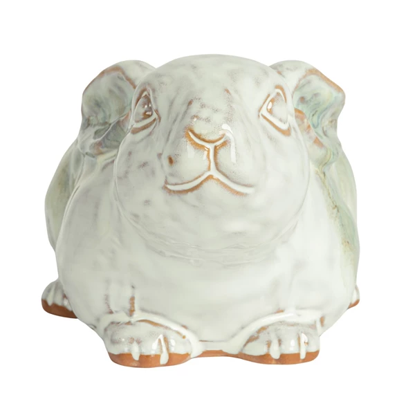 Creative Co Op Stoneware Rabbit Planter (Each One Will Vary)