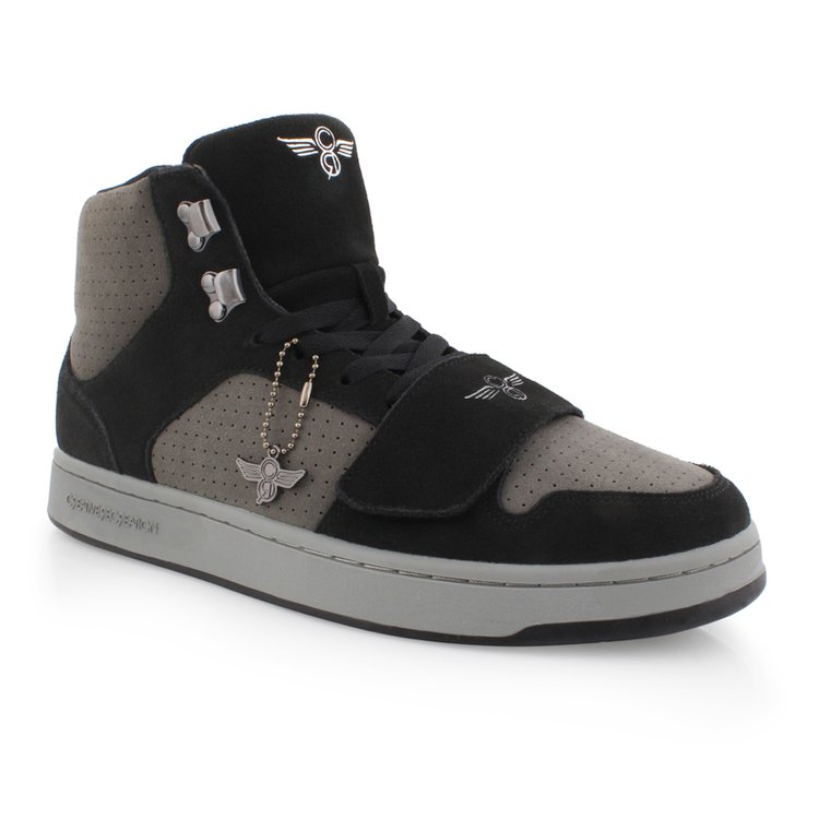 creative recreation CREATIVE RECREATION CESARIO HI XXI BLACK CHARCOAL