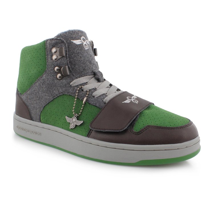 creative recreation CREATIVE RECREATION CESARIO HI XXI BROWN GREEN GRAPHITE