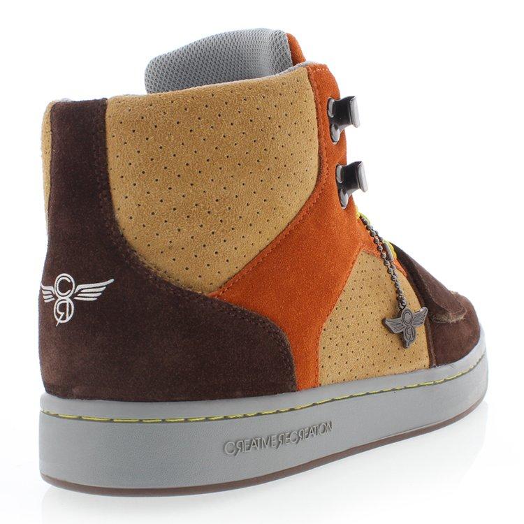 Creative Recreation CREATIVE RECREATION CESARIO HI XXI BROWN ORANGE TAN