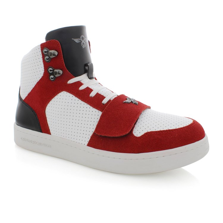 creative recreation CREATIVE RECREATION CESARIO LUX WHITE RED BLACK