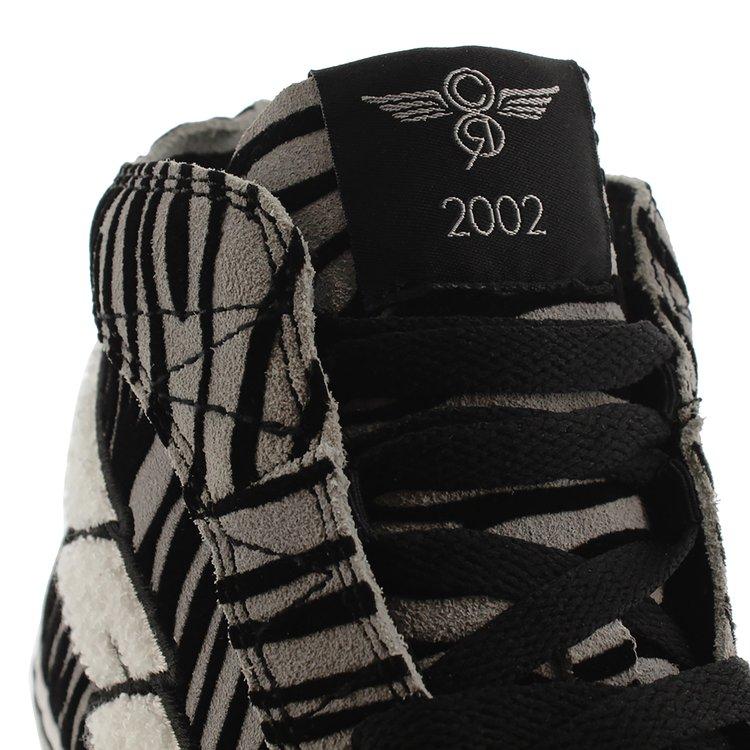 Creative Recreation CREATIVE RECREATION WOMEN'S ZEUS HI SUEDE ZEBRA PRINT GREY/BLACK