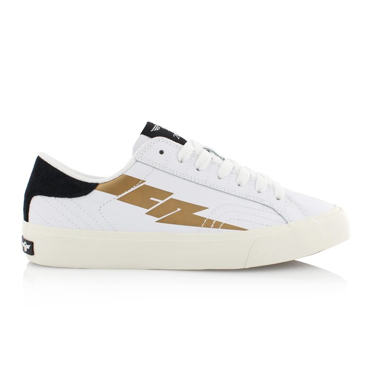 Creative Recreation CREATIVE RECREATION WOMEN'S ZEUS LO LEATHER WHITE GOLD