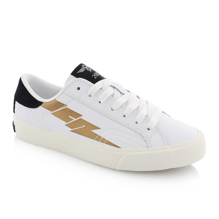 creative recreation CREATIVE RECREATION WOMEN'S ZEUS LO LEATHER WHITE GOLD