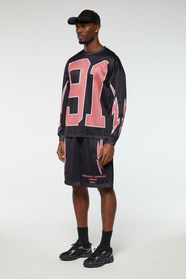 Criminal Damage 91 MESH TOP CAVIAR CORAL