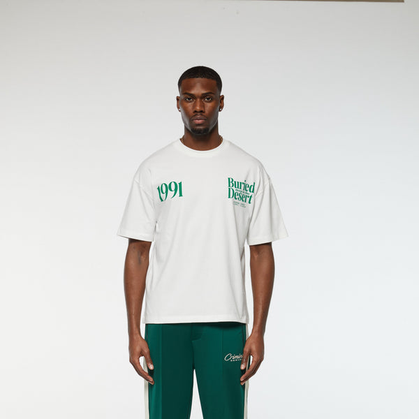 Criminal Damage BURIED DEEP T-SHIRT OFF-WHITE